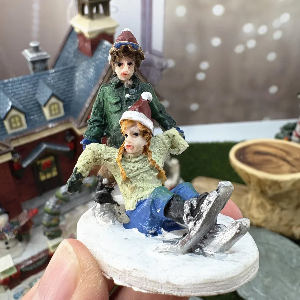 Halloween Christmas Decor, Figurines & Miniatures, Handicraft Sculpture, Desk & Sand Table Decoration