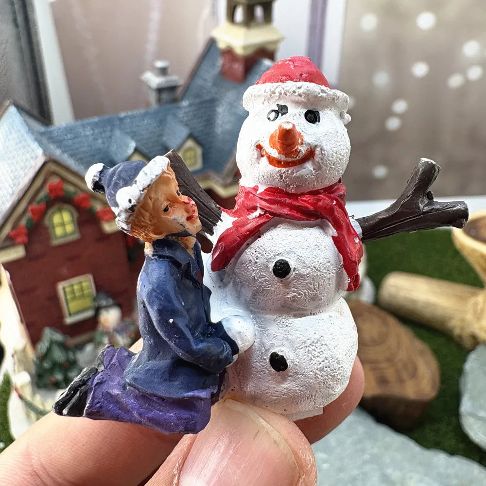 Halloween Christmas Decor, Figurines & Miniatures, Handicraft Sculpture, Desk & Sand Table Decoration