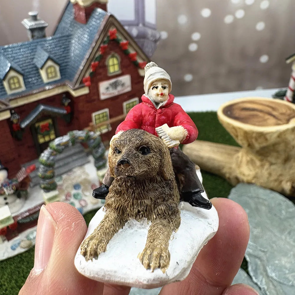 Halloween Christmas Decor, Figurines & Miniatures, Handicraft Sculpture, Desk & Sand Table Decoration