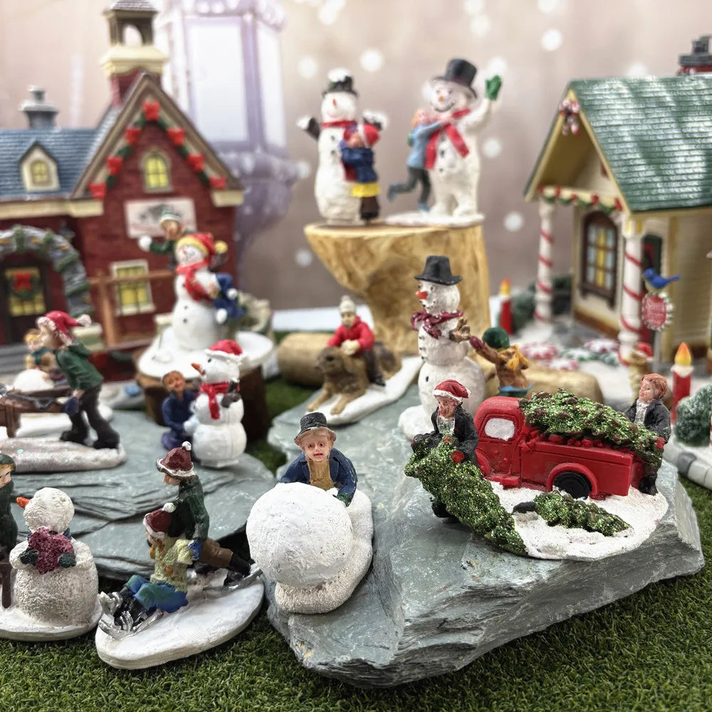 Halloween Christmas Decor, Figurines & Miniatures, Handicraft Sculpture, Desk & Sand Table Decoration