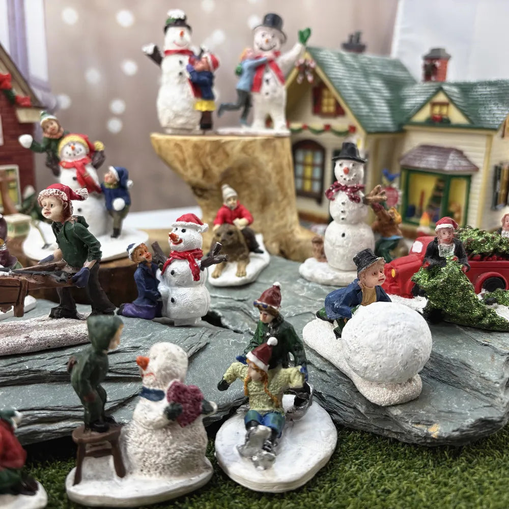 Halloween Christmas Decor, Figurines & Miniatures, Handicraft Sculpture, Desk & Sand Table Decoration