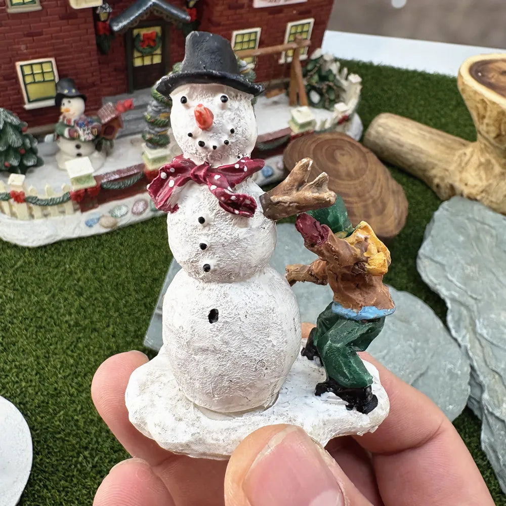 Halloween Christmas Decor, Figurines & Miniatures, Handicraft Sculpture, Desk & Sand Table Decoration